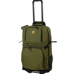 New! ✈️🧳🎒BRITBAG Limited edition 28” Softside Trolley Suitcase Backpack in Khaki